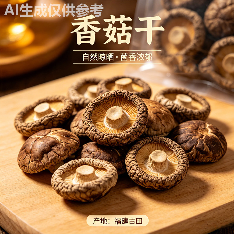 古田香菇干货散装直发菌香浓郁