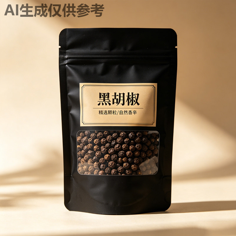 黑胡椒粒精选自然香辛料袋装调料