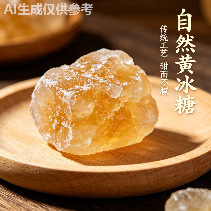广西传统工艺天然黄冰糖散装调料