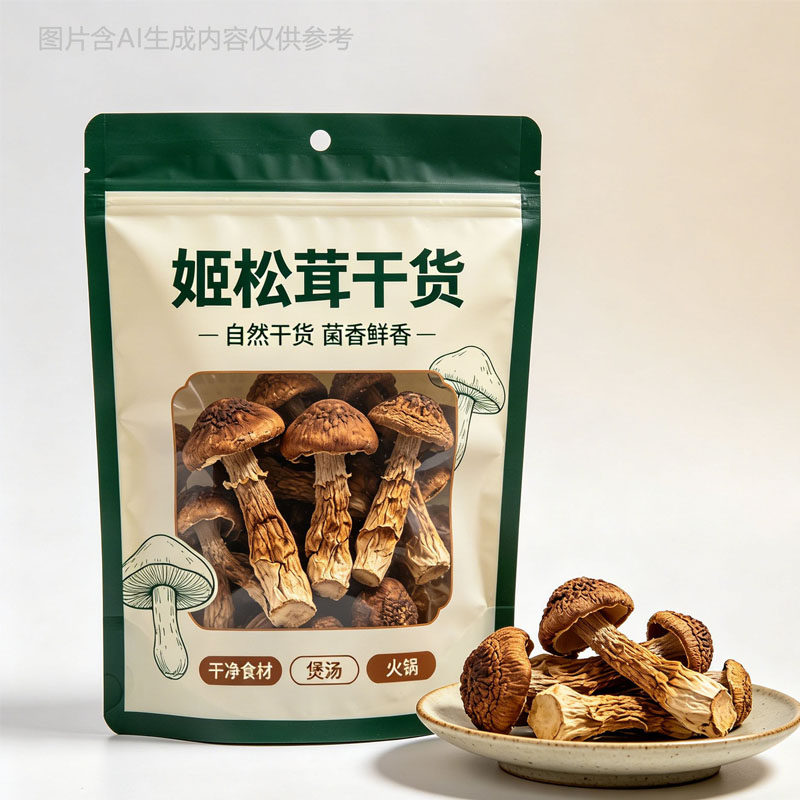 姬松茸干货福建古田特产级菌菇