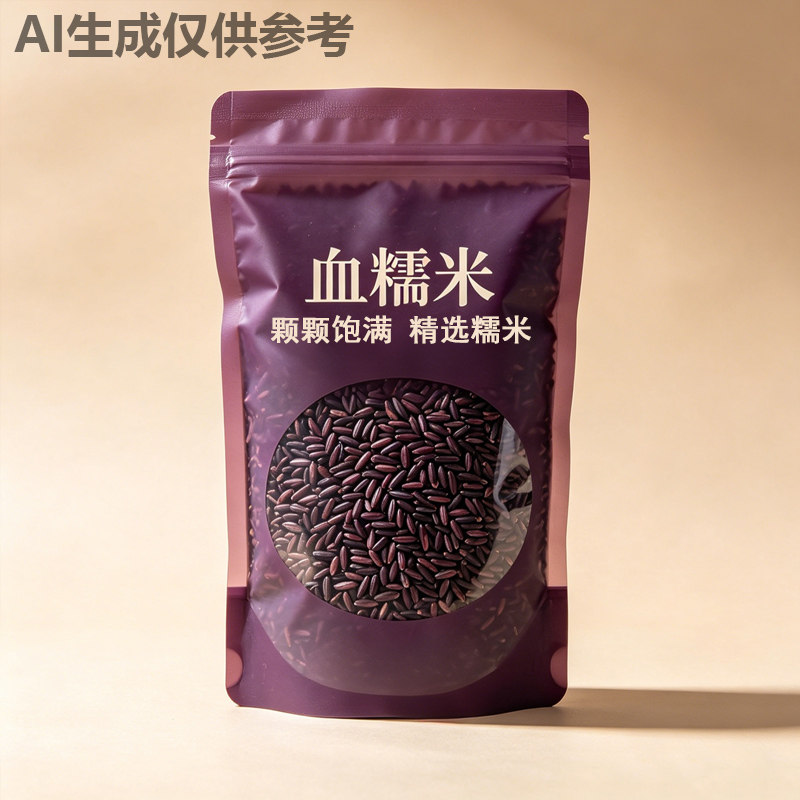 血糯米新米颗粒饱满煮粥糯米饭