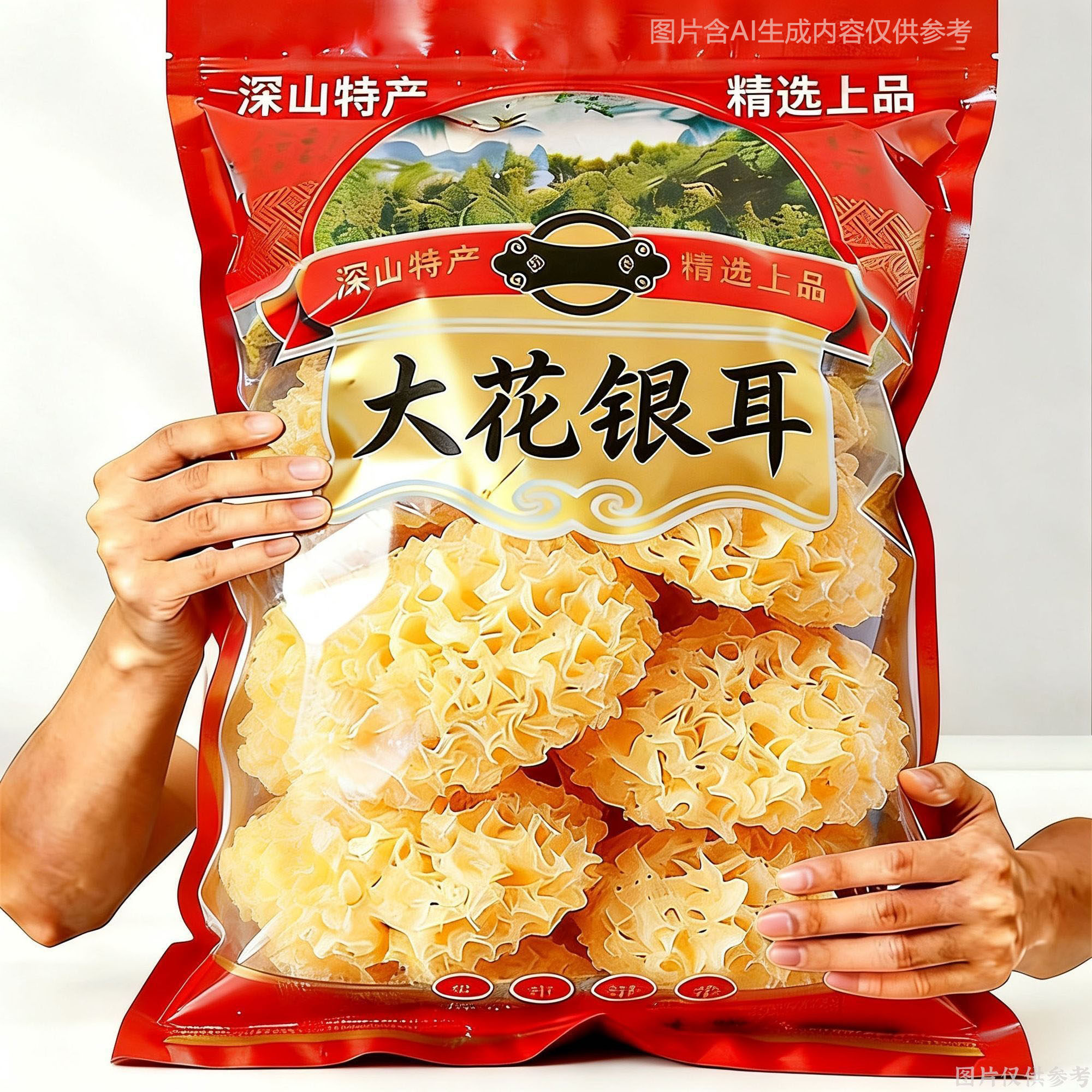 福建古田银耳干货特产级软糯出胶