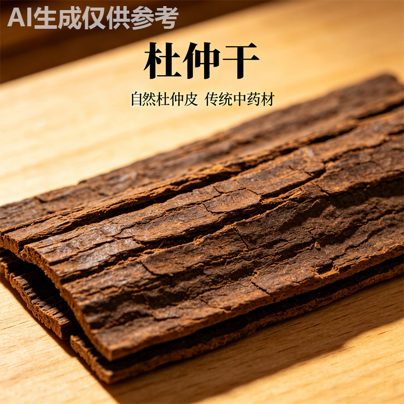 自然晾晒杜仲皮产地直发拉丝绵密