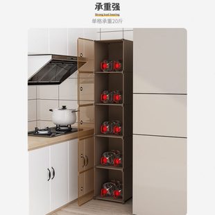 厂促碗柜家用厨房储物柜子放碗筷盘置物架多功能收纳箱落地多层带
