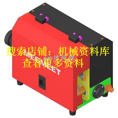 麦格米特机器人送丝机模型3D图纸step格式【224】
