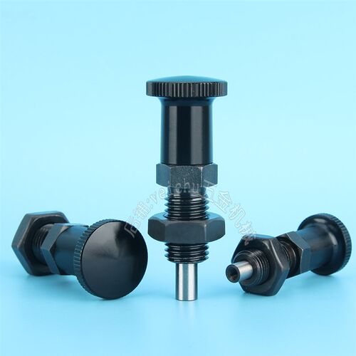 ZAT01/ZAT02/ZAT03/ZAT04复位型分度销前端内螺纹销旋钮柱塞 锁销