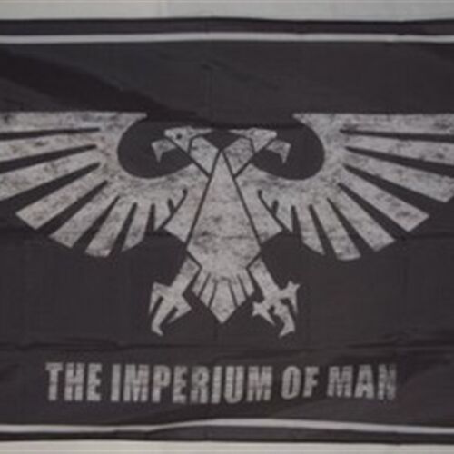 4号 四号 人类帝国旗帜 Imperium Of Man Flag 90*150 cm 3*5 FT