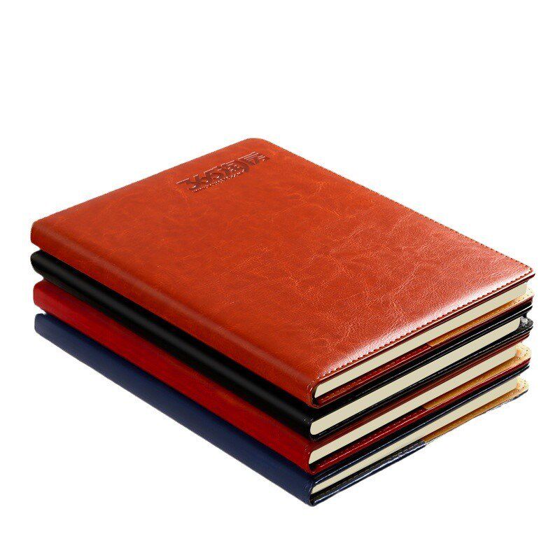 速发可印logo文子封面吉润布克斯记事本商务会议硬面本具企业办