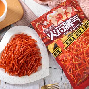 辣可曦曦火脾气辣丝大包装超辣网红辣条追剧休闲辣味霸王丝