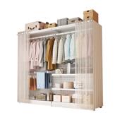 洞属洞柜金挂21207衣架家用卧室衣帽间架子开放式 简易挂衣橱置板