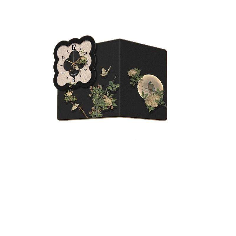 中古风电箱装画带钟表2饰02X11044新高款级感复古花卉配电箱遮表,家居饰品,现代装饰画,淘宝优惠券,粉丝福利购,淘宝优惠卷