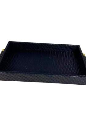 代轻奢客收厅茶几饰纳RDQ装品托盘现简约别墅家居样板间摆件餐厅