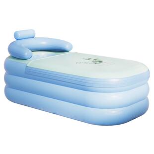 加易厚充气浴缸YT-937-0可拆盖保暖浴缸折叠泡澡浴浴盆水卸疗泡澡