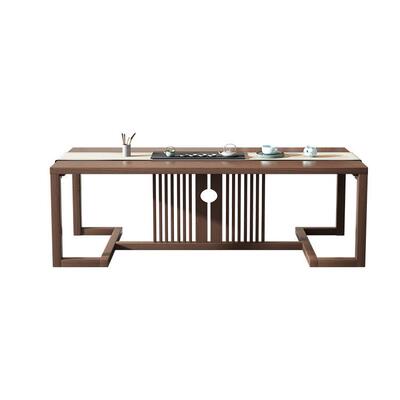 茶实木茶桌椅组合台现代简功ZLE夫意禅家用茶室约家具创意茶桌