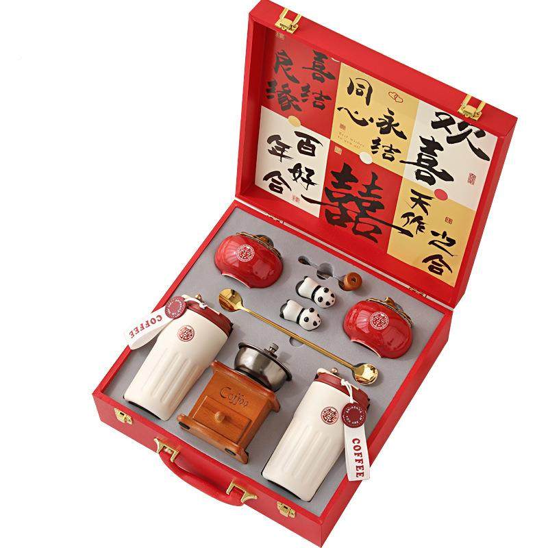 婚庆用新娘嫁大妆咖物品餐具啡机碗碟杯套餐具礼盒装结婚实用品全,节庆用品/礼品,陪嫁用品套装,淘宝优惠券,粉丝福利购,淘宝优惠卷