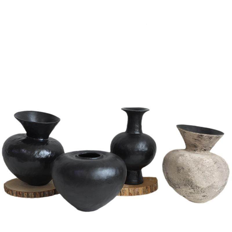 寂日式侘花风陶瓷小IEN花瓶景德镇餐桌插古花器摆件复装饰陶罐民,橡塑材料及制品,工业陶瓷,淘宝优惠券,粉丝福利购,淘宝优惠卷