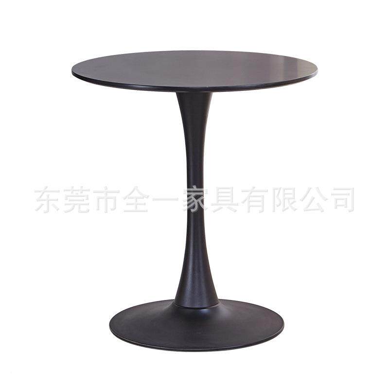 北欧尚FUZ合伊姆斯家用时餐桌组奶茶店咖闲啡厅休洽谈会客简约小