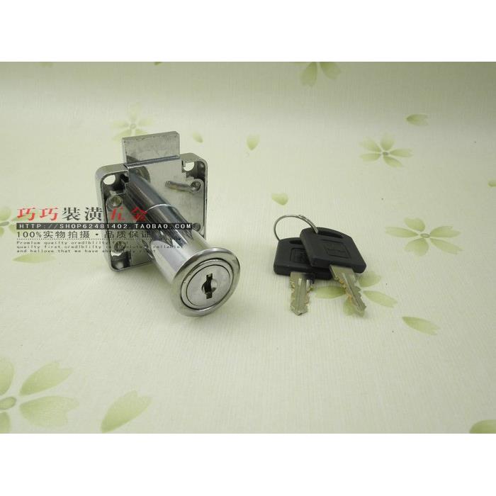 加长橱柜小方锁 柜门锁 衣柜锁合金家具锁 加长抽屉锁138-38