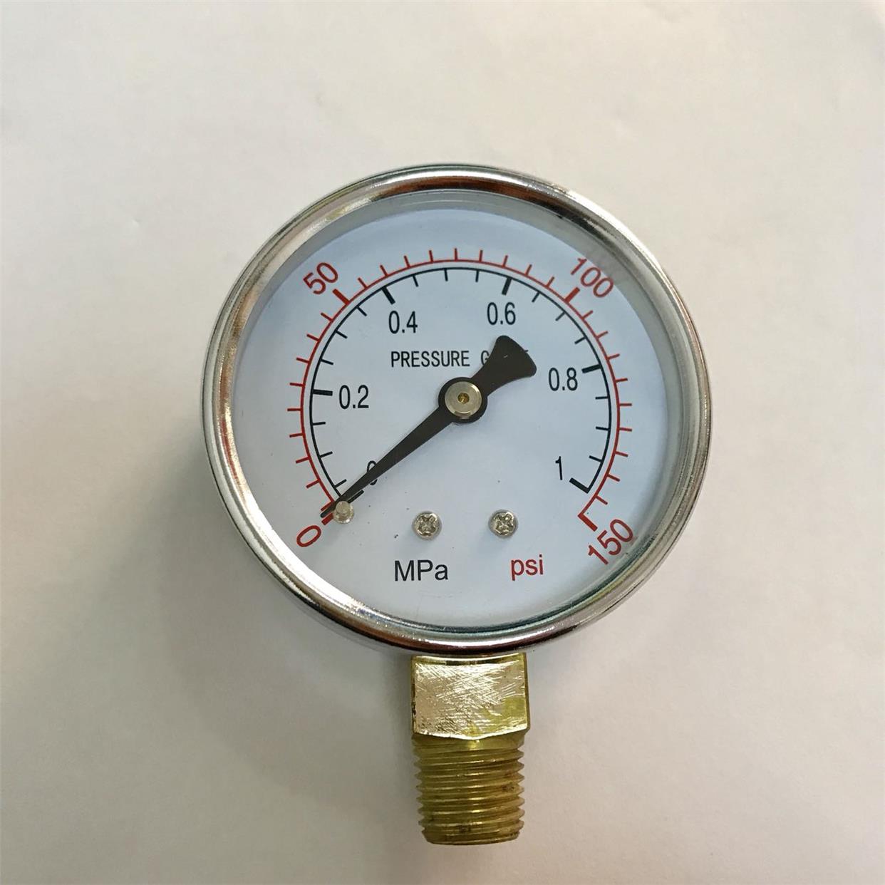 pressure gauge 压力表 压力 1mpa 150psi 螺纹 pt1/4 ZG1/4 60mm