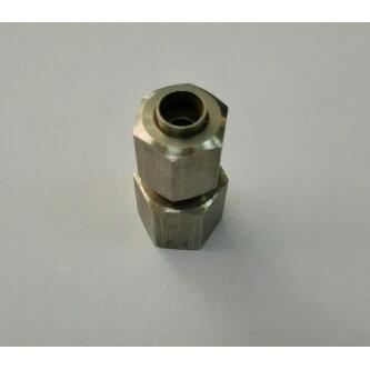 不锈钢内丝扩口接头 内螺纹m14X1.5 可扩Φ8mm钢管 铜管 压力6mpa