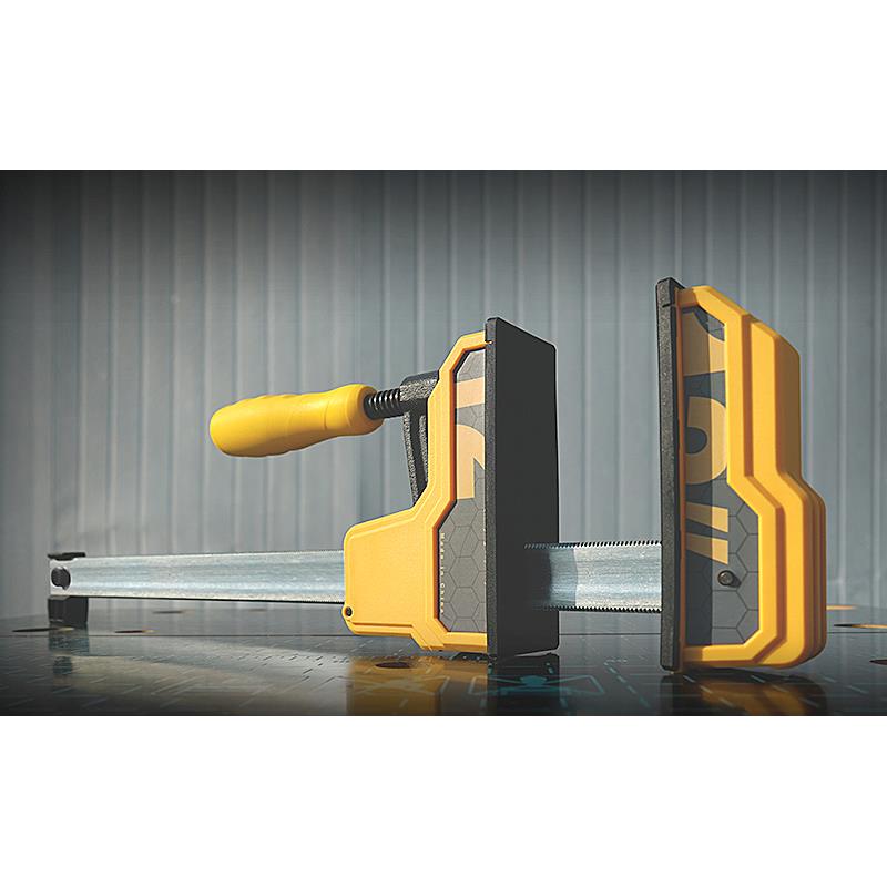 克莱普KLMP多用途木工加重型GF字平行夹钳子拼板做家具 太空猴子