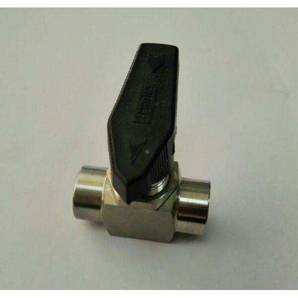 不锈钢美式直通快开阀门 开关 两边内螺纹二分 G1/4 材质不锈304