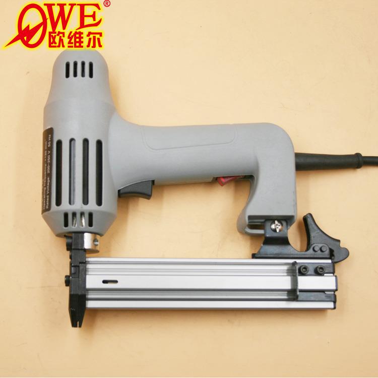 台湾欧维尔OW-F30C 不卡钉电动直钉枪 排钉枪 射钉枪装潢木工