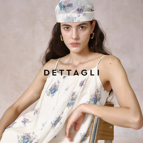 Dettagli/迪塔莉 2025新款夏季时尚百搭休闲度假风方巾头巾