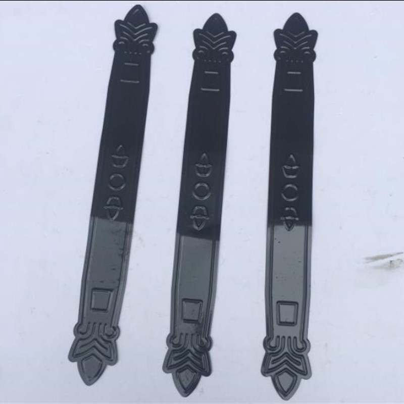 铝合金雨水管定位器圆管管卡方形落水管方管彩铝落水系统管卡抱箍