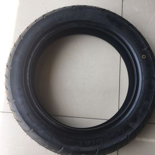 济南轻骑铃木原车/优友UU125/UY125踏板摩托车真空前轮胎90/90-12