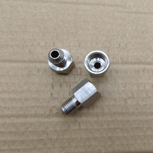 外丝M12*1.25D型-转内丝M14*1.5不锈钢304压力表高压接头1214