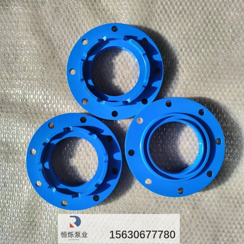 渣浆泵配件叶轮4/3压盖对开轴套挡套水封环泵壳3/2吸沙泵zj小件