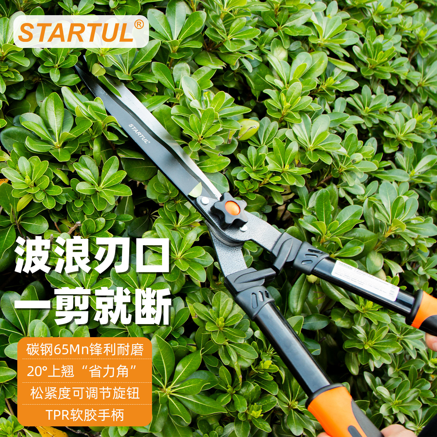 STARTUL园艺剪刀粗枝剪果树花卉专用修枝剪碳钢锋利耐磨绿篱剪,五金/工具,园艺剪,淘宝优惠券,粉丝福利购,淘宝优惠卷