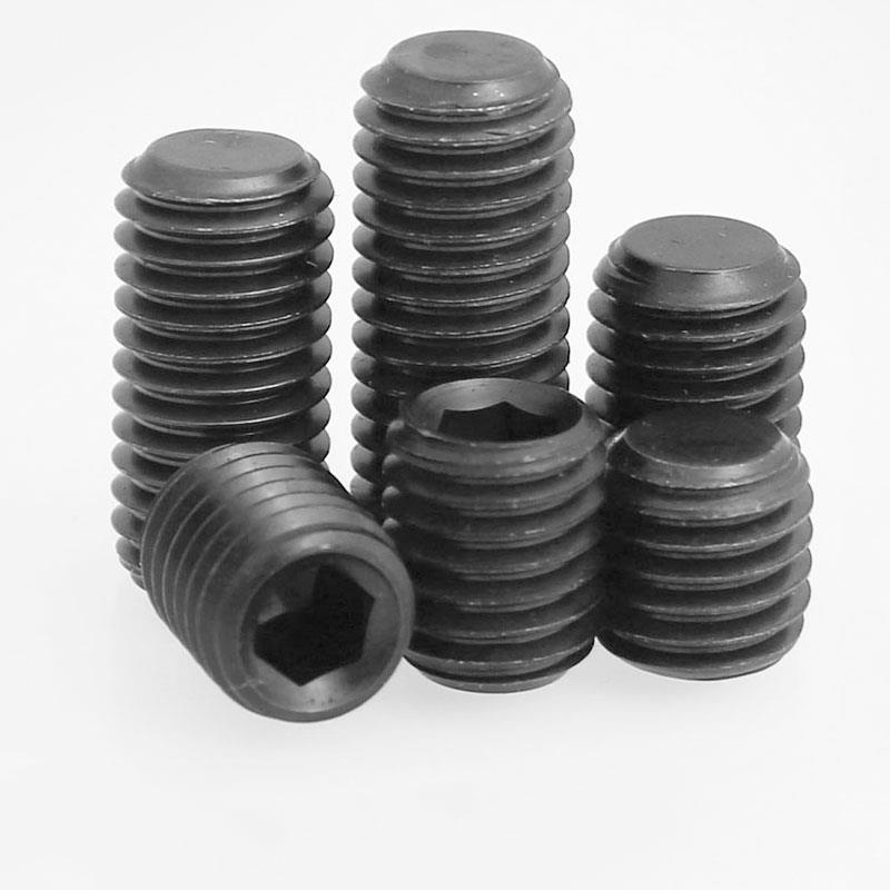 M2.5M3M4M5M6M8M10M12M16 12.9级无头内六角平端紧定螺丝顶丝机米