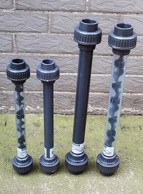 加药管道混合器 DN15/20/25/32/40/50/65UPVC静态混合器  液体水