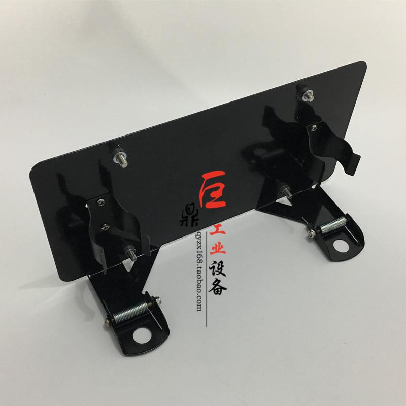 鼎欣 电动绞盘牌照架竞技杠车牌架子12000磅绞盘导绳器