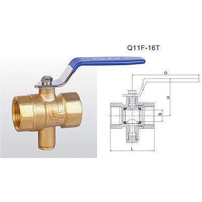 正品埃美柯229黄铜冷热量表测温直通丝口球阀DN20 6分 3/4专卖店