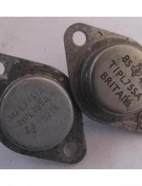 TIPL755 TIPL755A 金封三极管进口拆机件原字测量好 铁帽