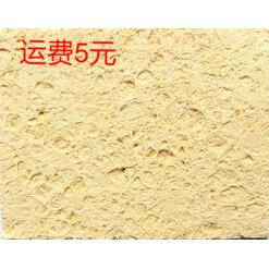 黄色 电烙铁高温清洁海绵 除锡棉 3.5*4.5CM