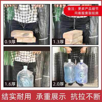 厂销养殖围栏网防护塑料网格拦鸡鸭网养鸡网子加S厚户外防护玉米