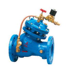 正品埃美柯9916X铸铁法兰电磁遥控浮球阀水力阀门各种规格专卖店