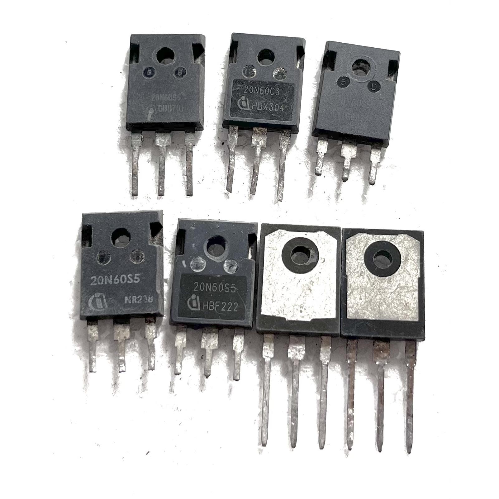 20N60C3 20N60CFD SPW17N80C3 20N60S5 进口拆机件原字测好