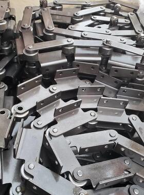 大节距输送链板线链条链轮76.2 P80P75P100 P125P150P160弯板链条