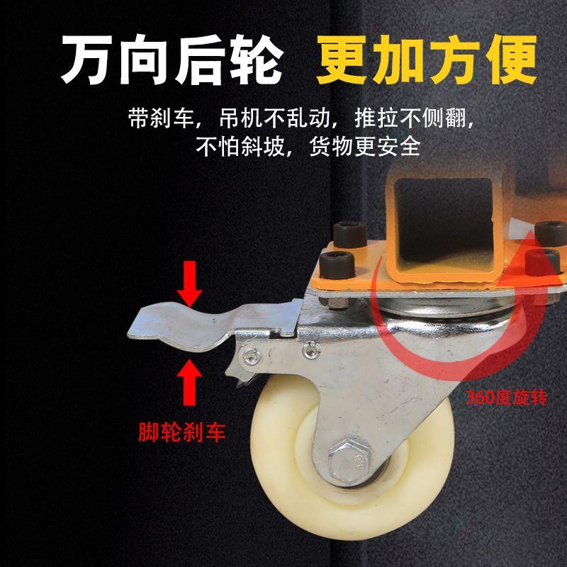 移动小吊机小型便携式可折叠手摇简易小吊机家用升降吊车提升机