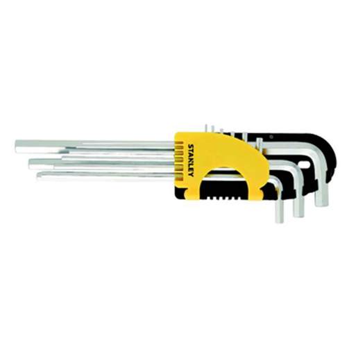 史丹利 9件套公制加长平头内六角扳手组套STMT94160-8-23