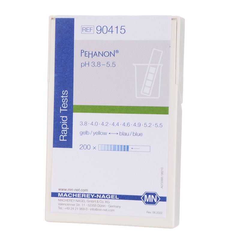 德国MN进口90415测试条电镀用PEHANON精密PH试纸3.8-5.5酸碱90419