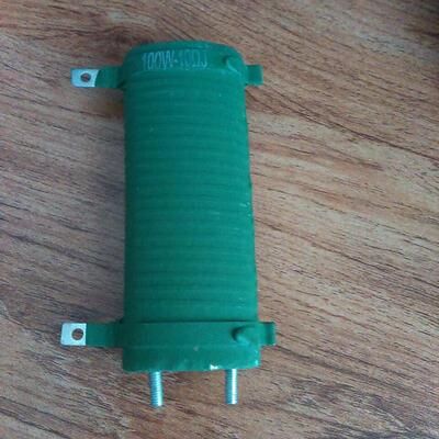 线切割高频电阻 100W10欧 50欧 无感 6.5元/个 椭圆扁管电阻