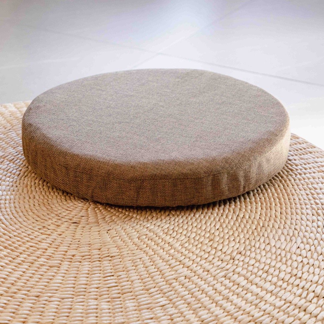 【打坐尾椎支撑垫】40*6 手编蒲团打坐禅修罗汉床坐垫（赠布套）,居家布艺,蒲团,淘宝优惠券,粉丝福利购,淘宝优惠卷