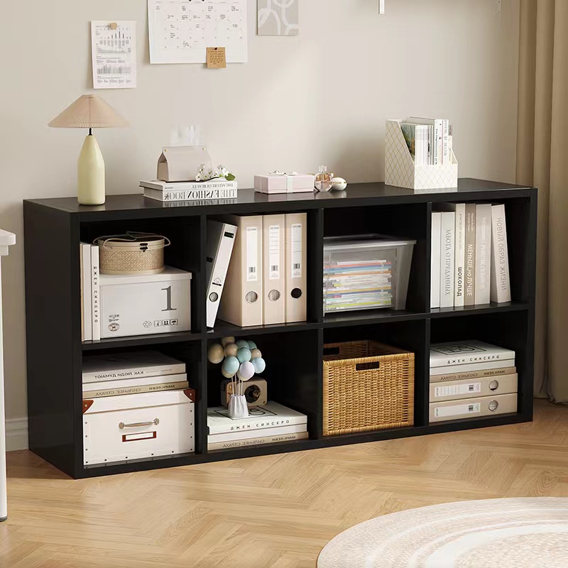 书架落地置物架儿童书架自由组合格子柜学生教室阅读架靠墙收纳架