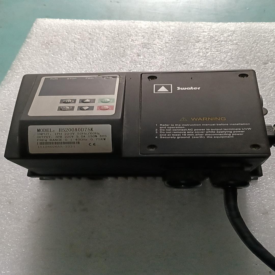 【顺庆】昶旺 IP65防潮防水防尘变频器H5200A0D75K,实物【议价】